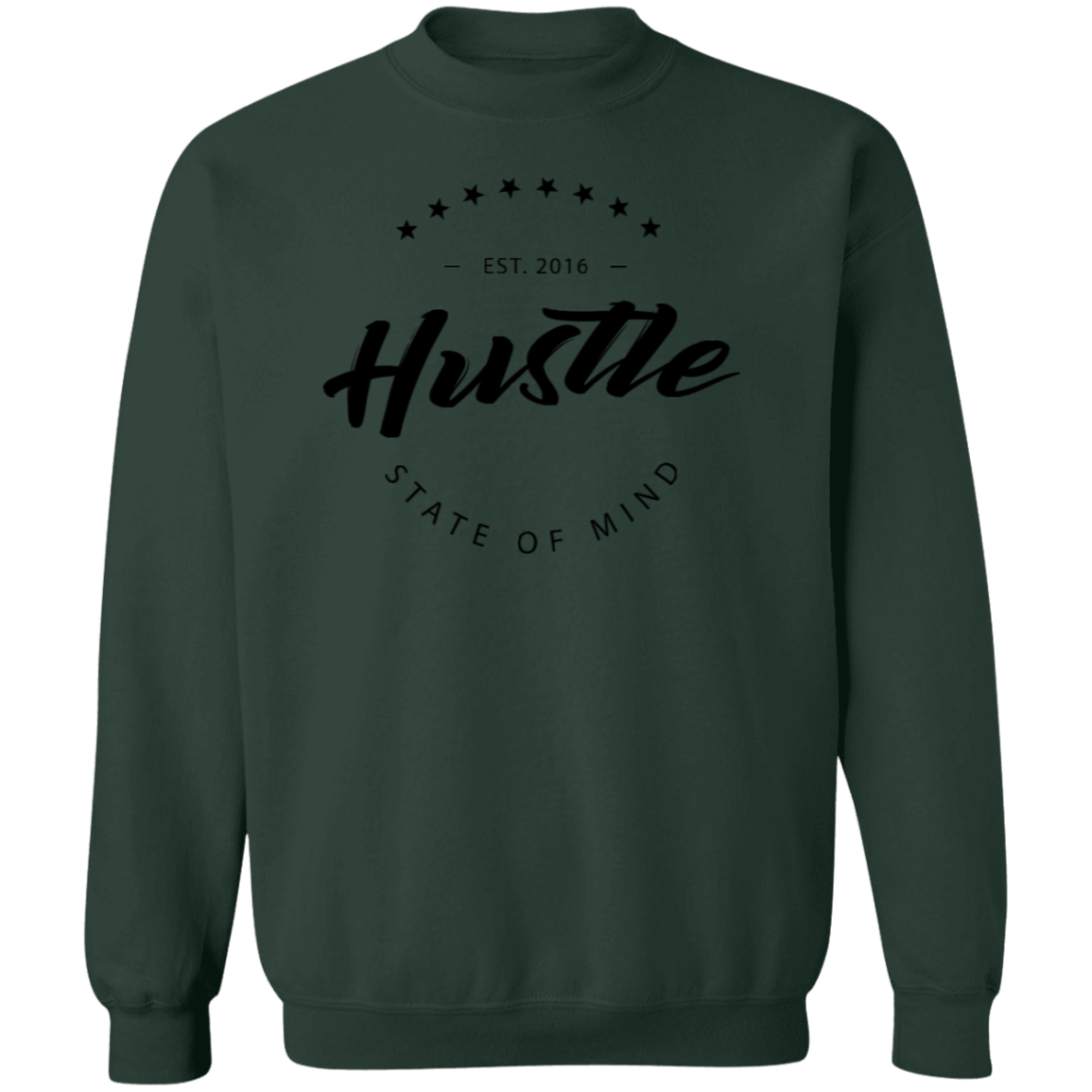 Star Hustle Premium Crewneck Pullover Sweatshirt - Hustle Everything