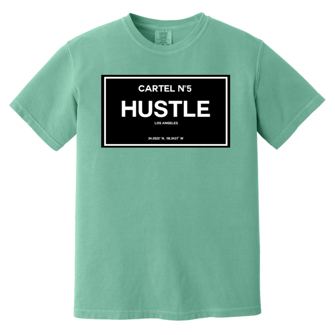 Cartel No 5 Hustle Heavyweight T-Shirt - Hustle Everything