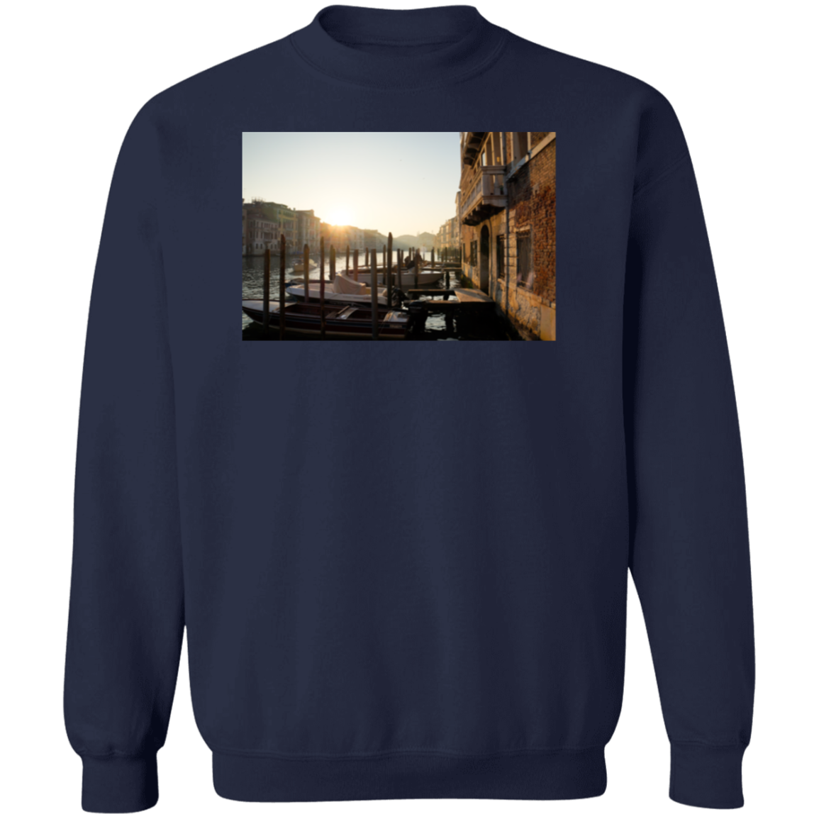 Venice Italy Hustle Premium Crewneck Pullover Sweatshirt - Hustle Everything