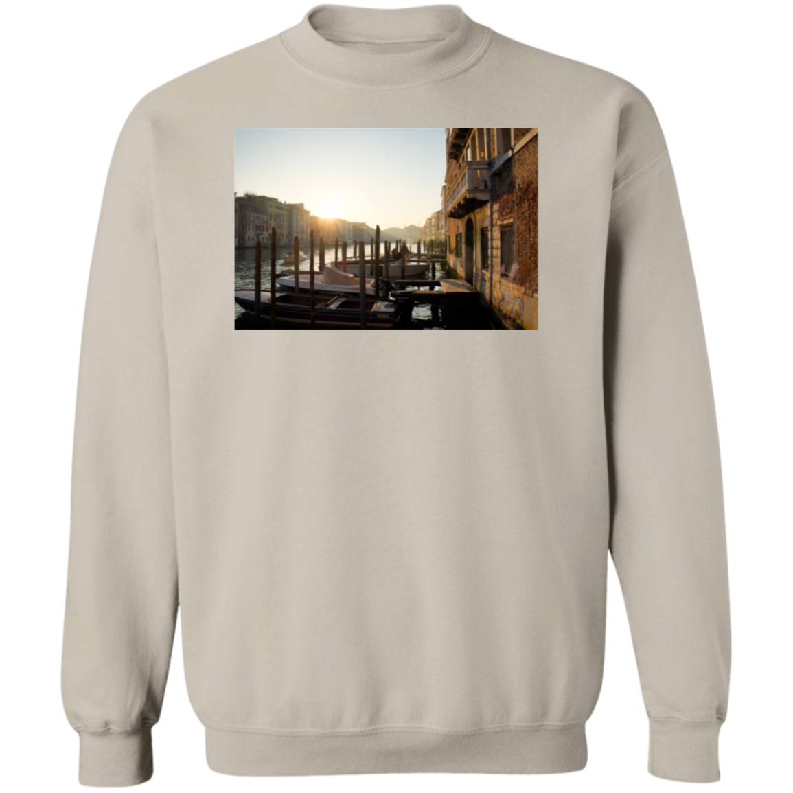 Venice Italy Hustle Premium Crewneck Pullover Sweatshirt - Hustle Everything