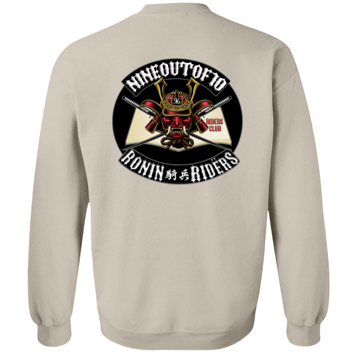 Ronin Riders Premium Crewneck Pullover Sweatshirt - Hustle Everything