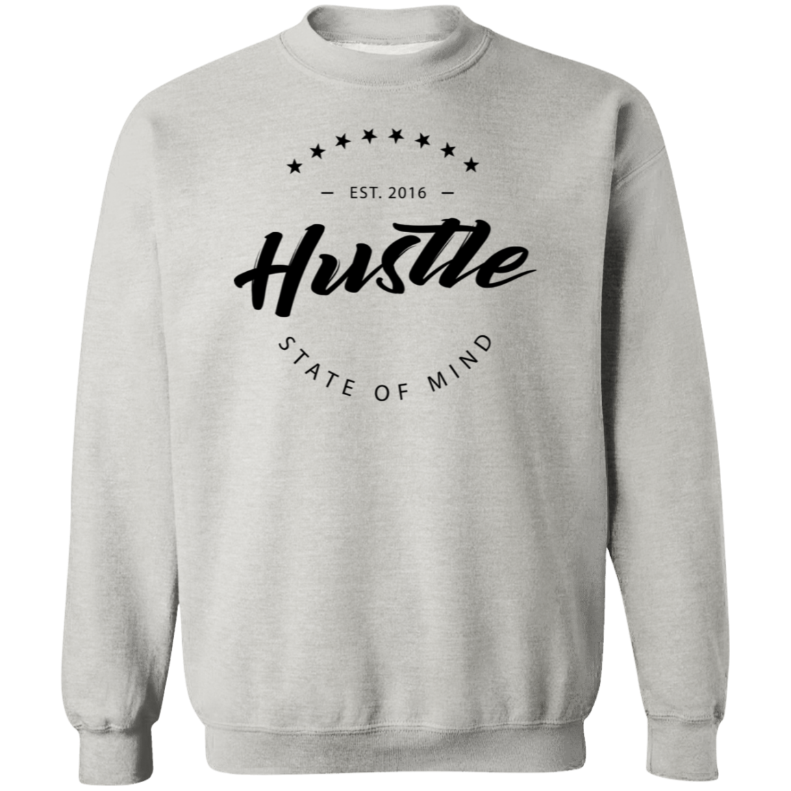 Star Hustle Premium Crewneck Pullover Sweatshirt - Hustle Everything