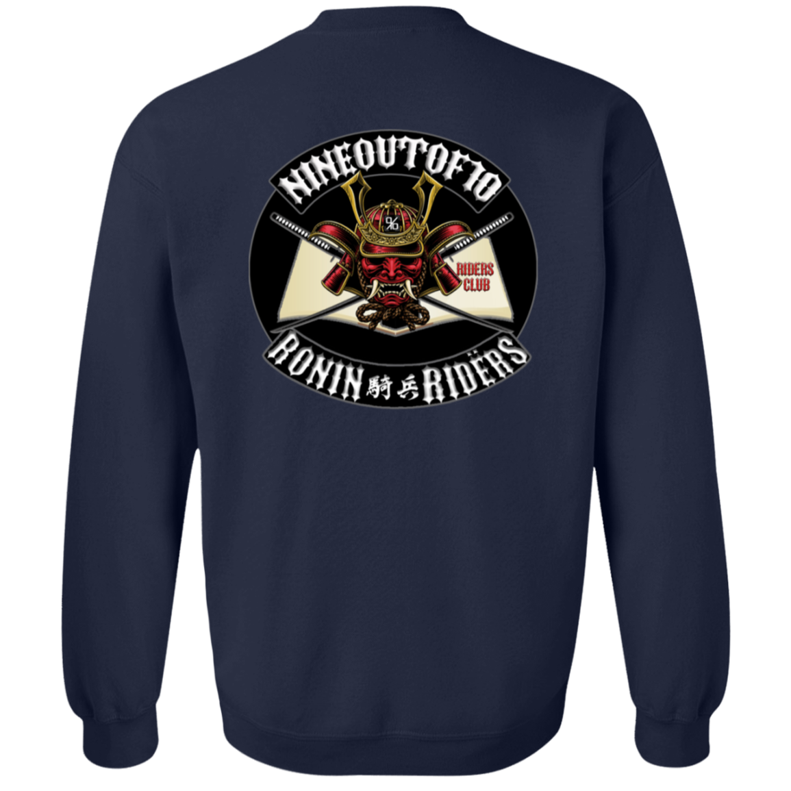 Ronin Riders Premium Crewneck Pullover Sweatshirt - Hustle Everything