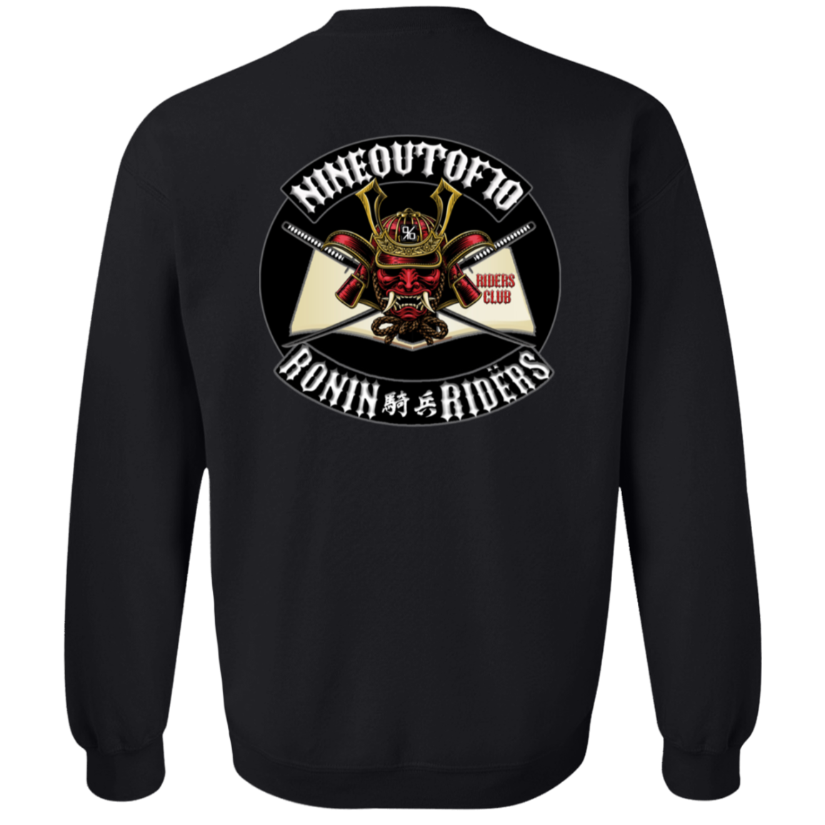 Ronin Riders Premium Crewneck Pullover Sweatshirt - Hustle Everything