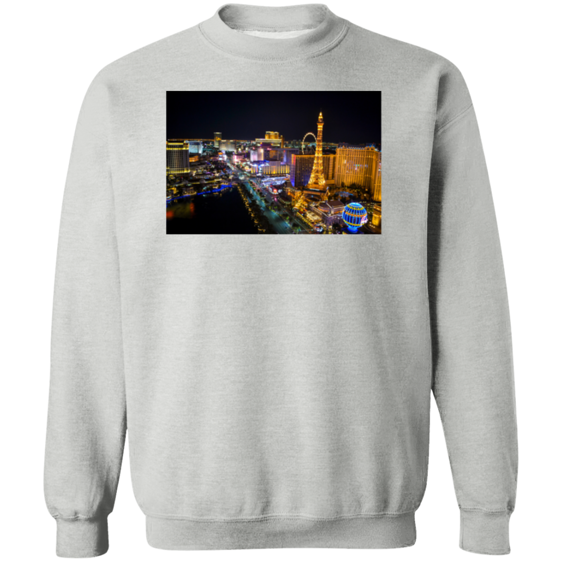 Las Vegas Hustle Premium Crewneck Pullover Sweatshirt - Hustle Everything