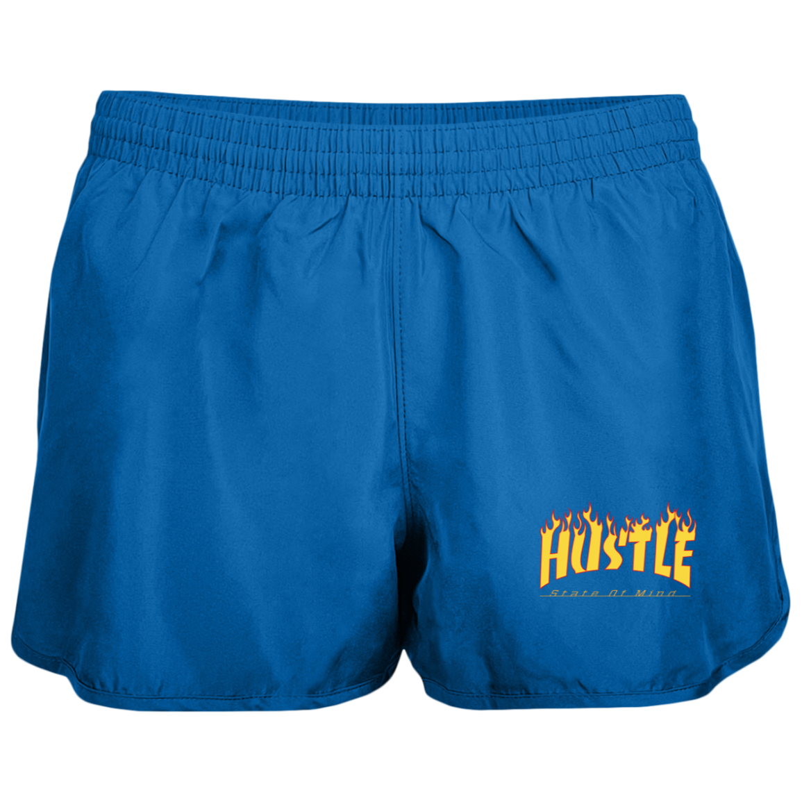 Hustle Flame Ladies' Running Shorts - Hustle Everything