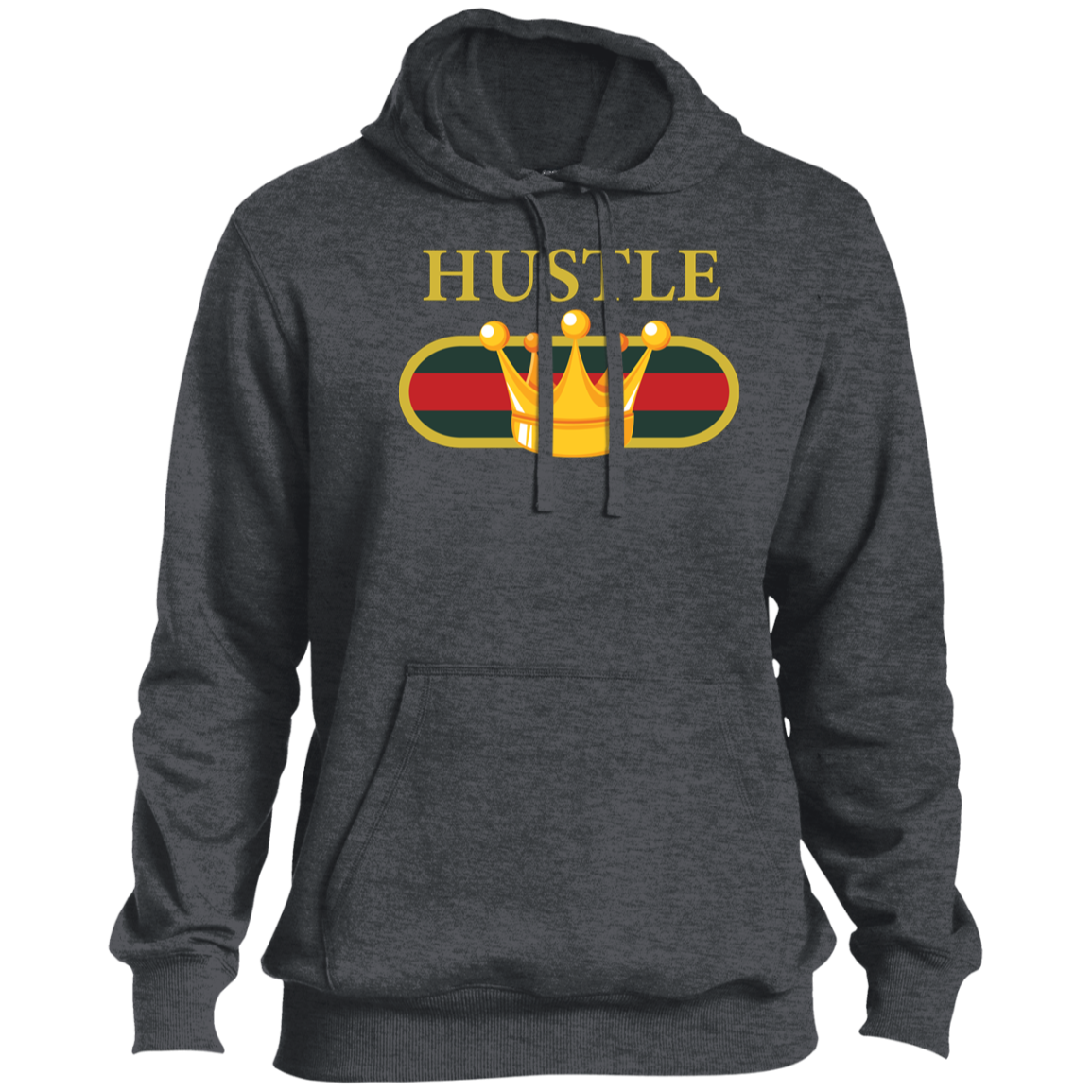 Crown Hustle Tall Pullover Hoodie - Hustle Everything