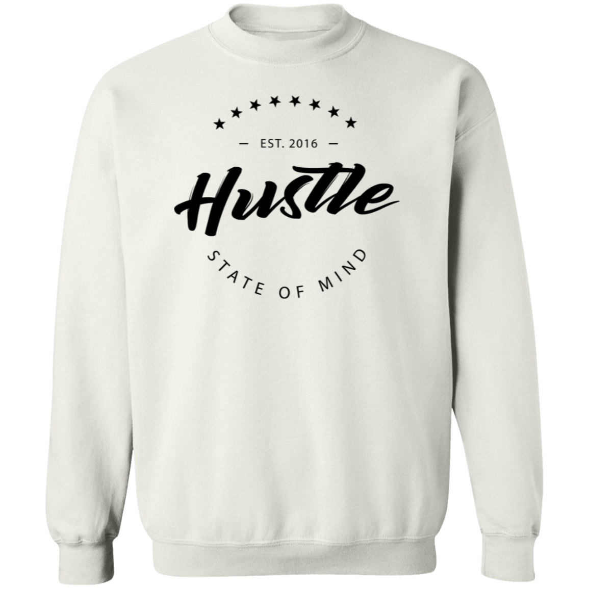 Star Hustle Premium Crewneck Pullover Sweatshirt - Hustle Everything