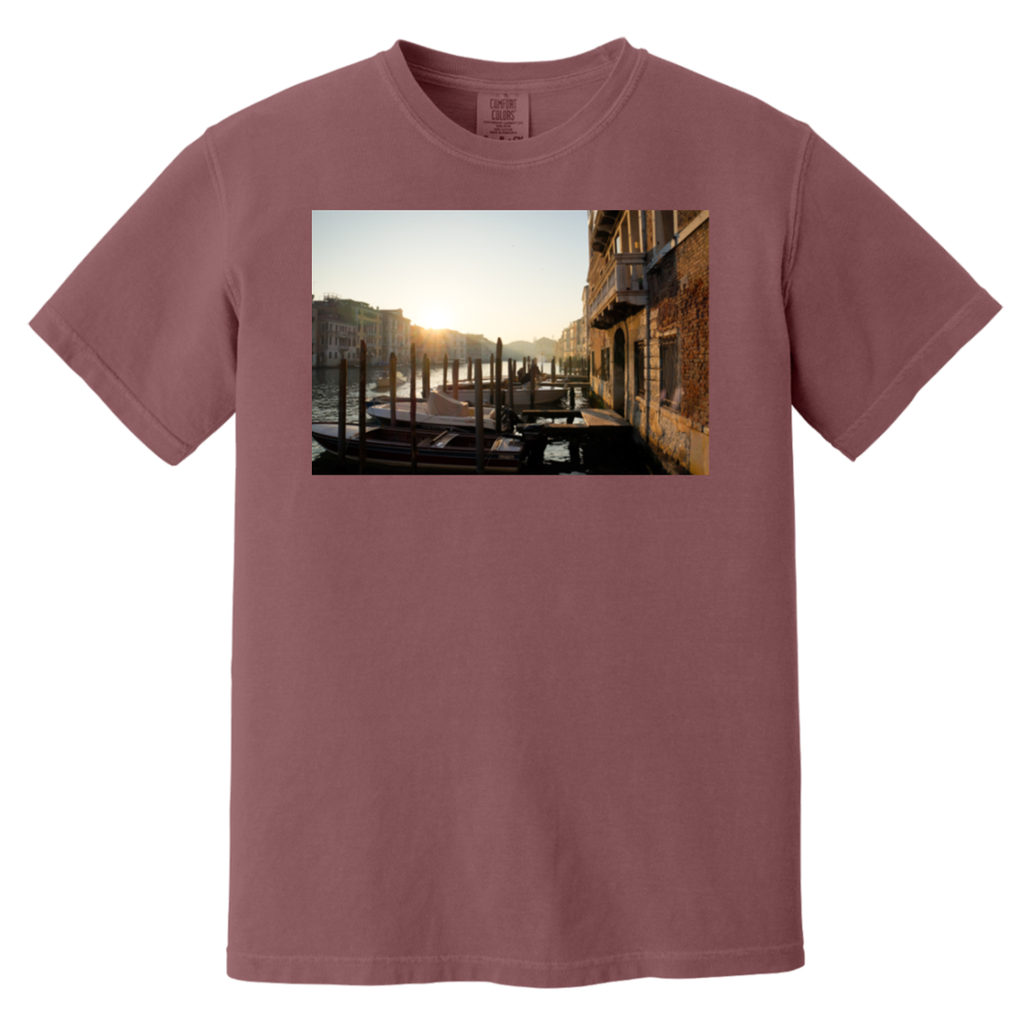 Venice Italy Hustle Heavyweight T-Shirt - Hustle Everything