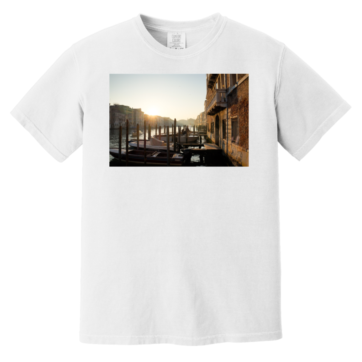 Venice Italy Hustle Heavyweight T-Shirt - Hustle Everything