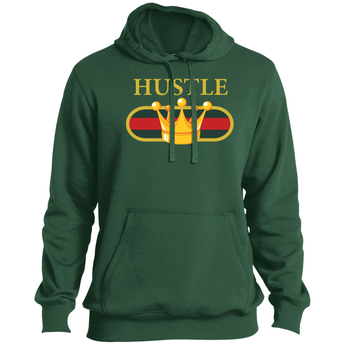 Crown Hustle Tall Pullover Hoodie - Hustle Everything