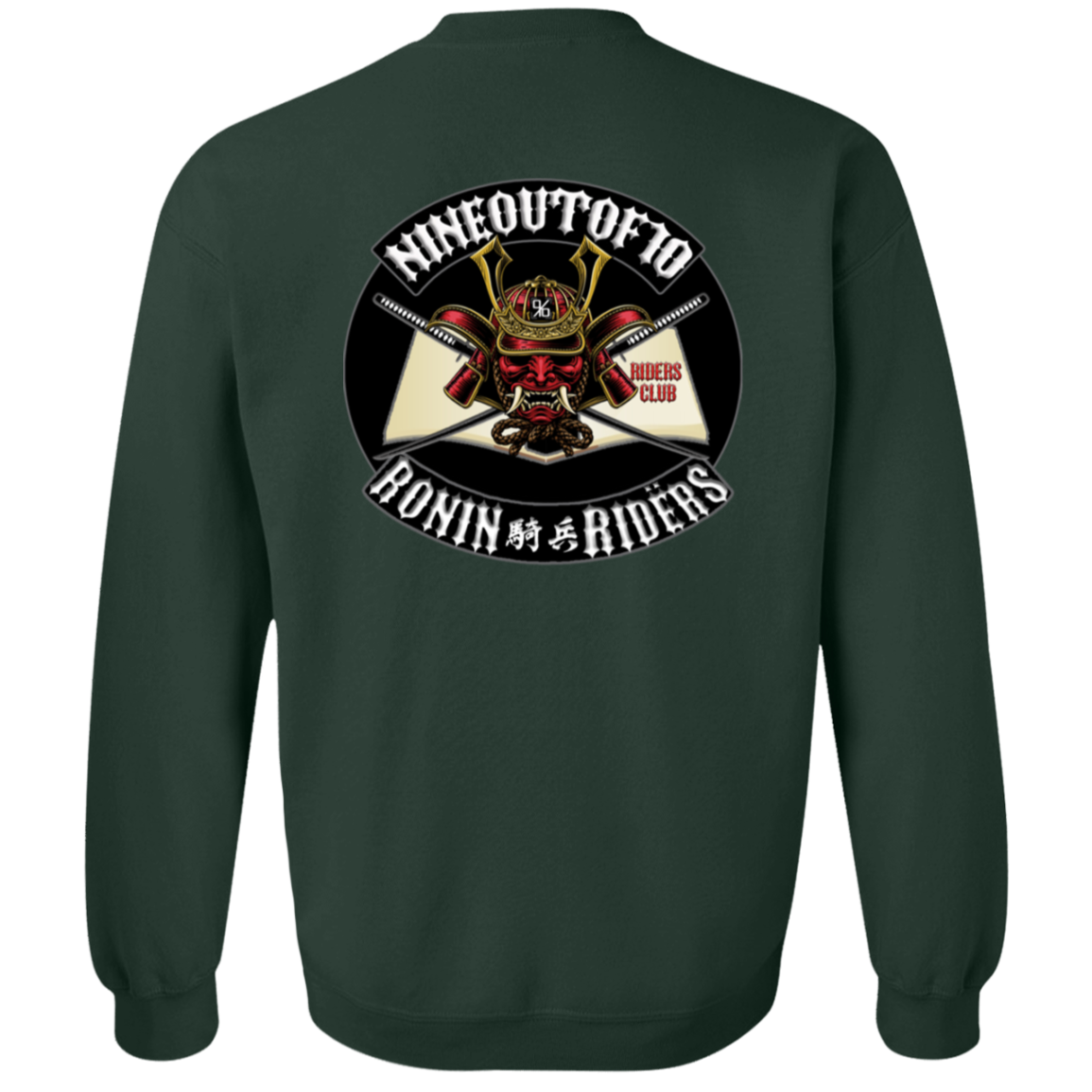 Ronin Riders Premium Crewneck Pullover Sweatshirt - Hustle Everything