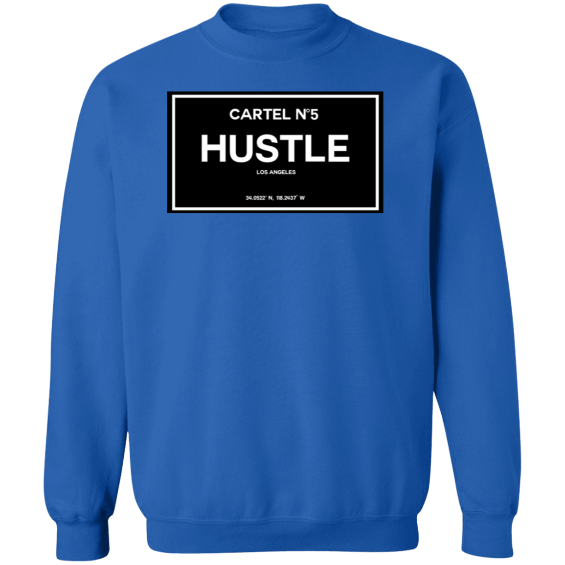 Cartel No5 Hustle Premium Crewneck Pullover Sweatshirt - Hustle Everything
