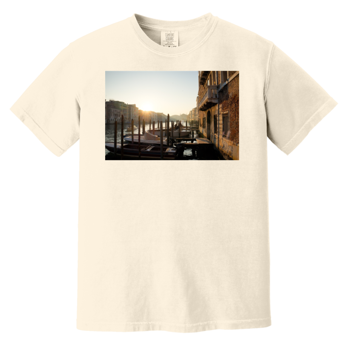 Venice Italy Hustle Heavyweight T-Shirt - Hustle Everything