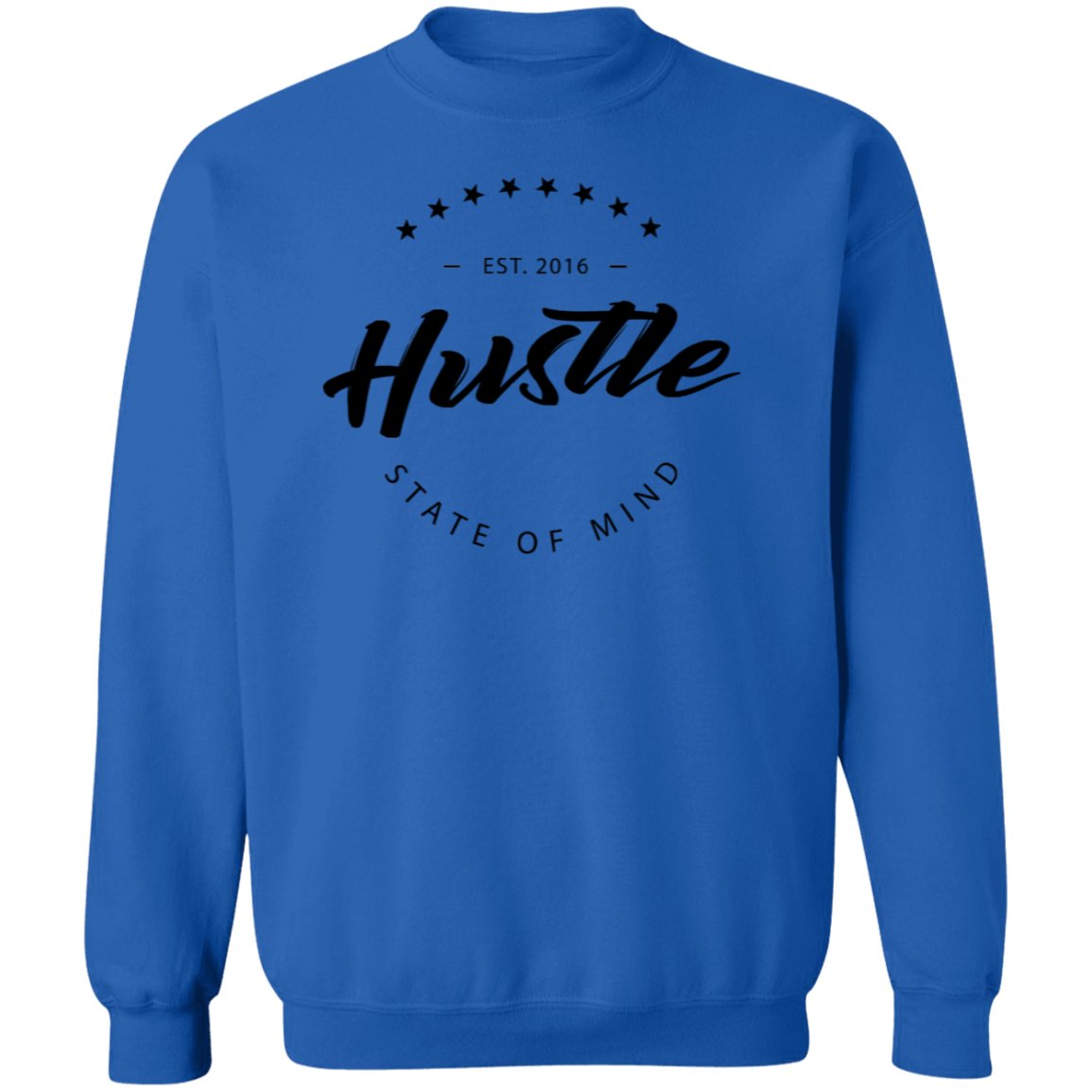 Star Hustle Premium Crewneck Pullover Sweatshirt - Hustle Everything