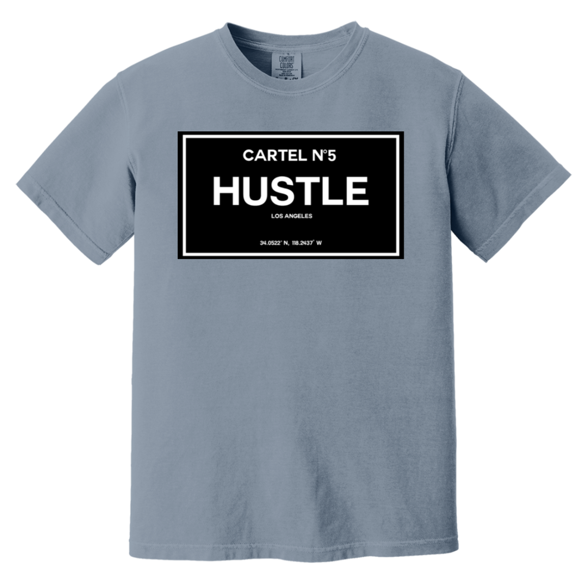 Cartel No 5 Hustle Heavyweight T-Shirt - Hustle Everything