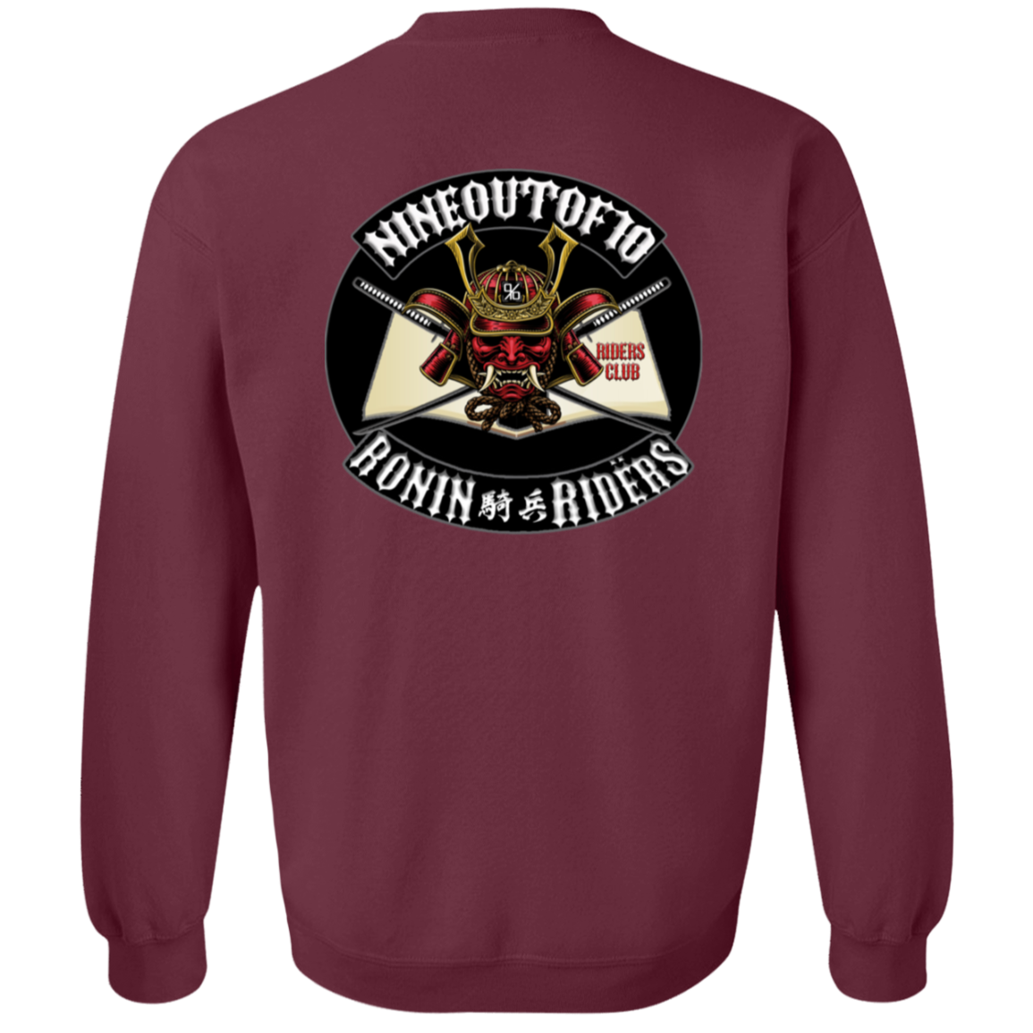 Ronin Riders Premium Crewneck Pullover Sweatshirt - Hustle Everything