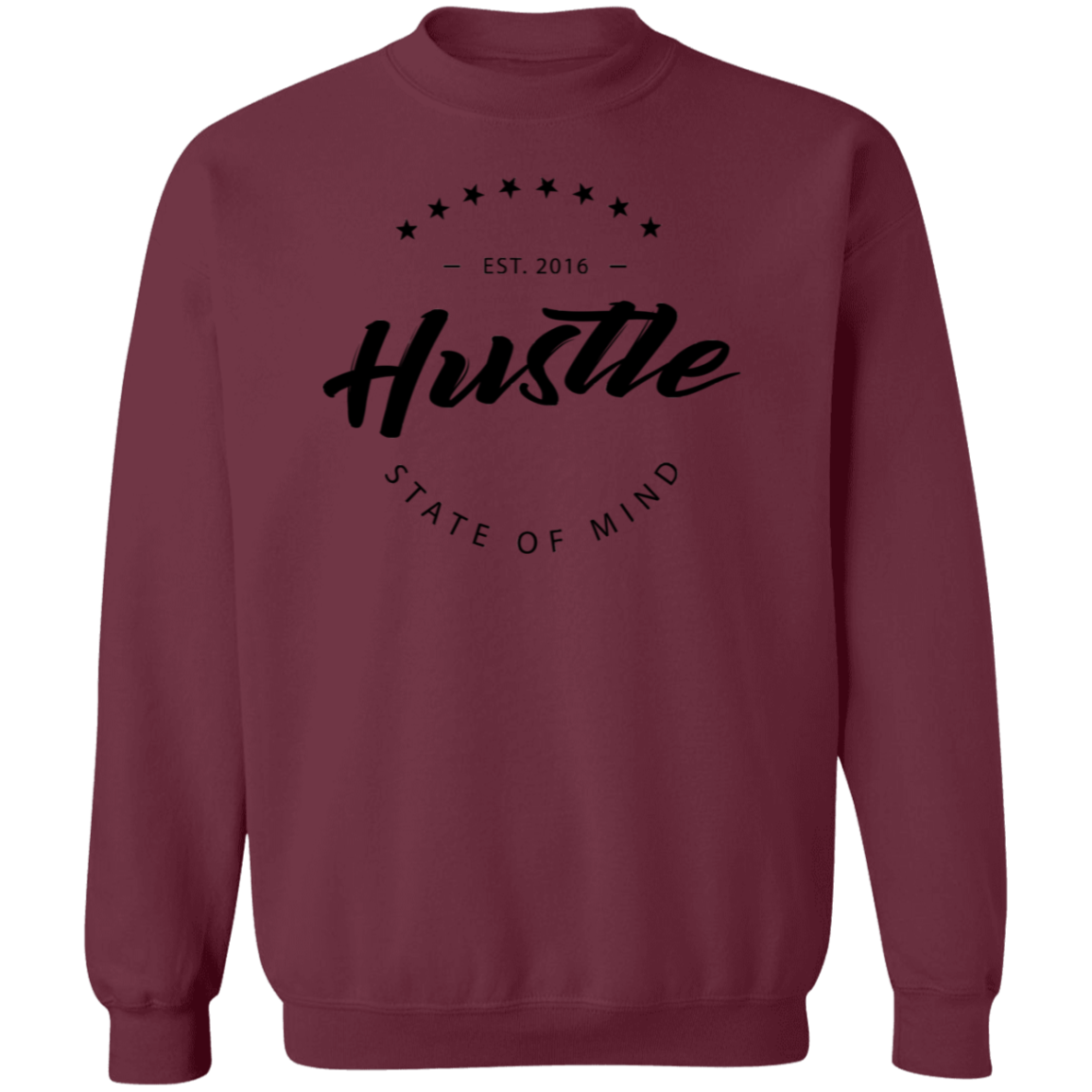 Star Hustle Premium Crewneck Pullover Sweatshirt - Hustle Everything