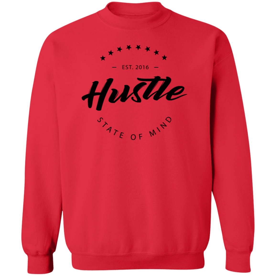 Star Hustle Premium Crewneck Pullover Sweatshirt - Hustle Everything