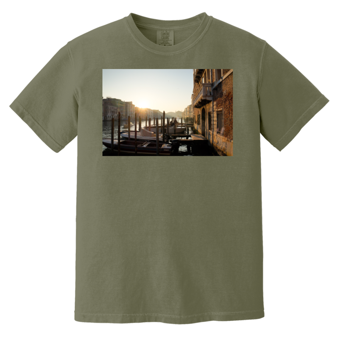 Venice Italy Hustle Heavyweight T-Shirt - Hustle Everything