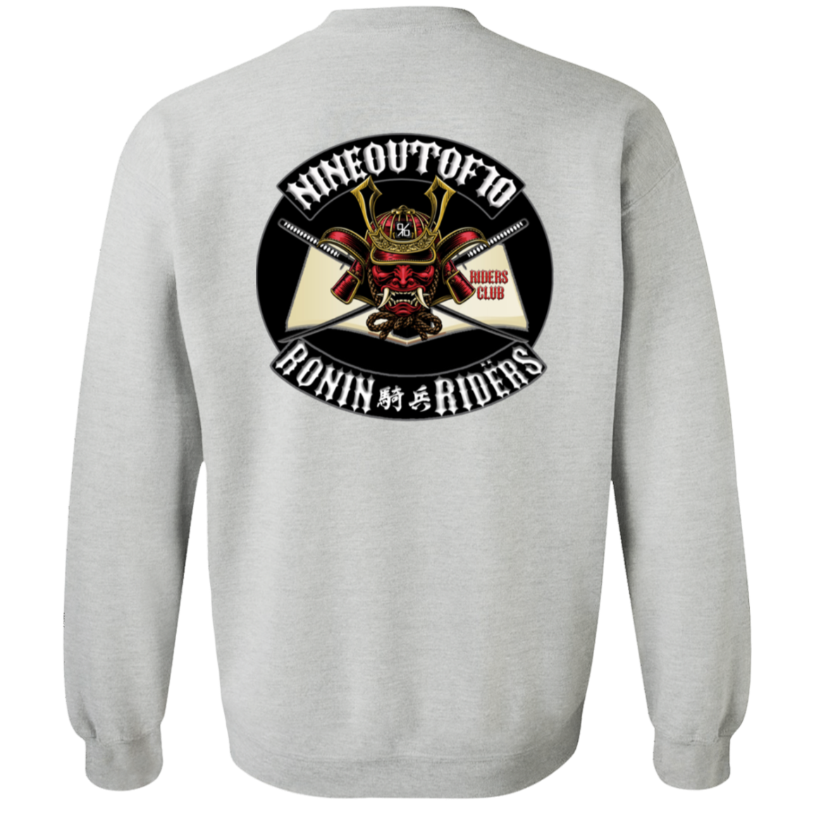 Ronin Riders Premium Crewneck Pullover Sweatshirt - Hustle Everything