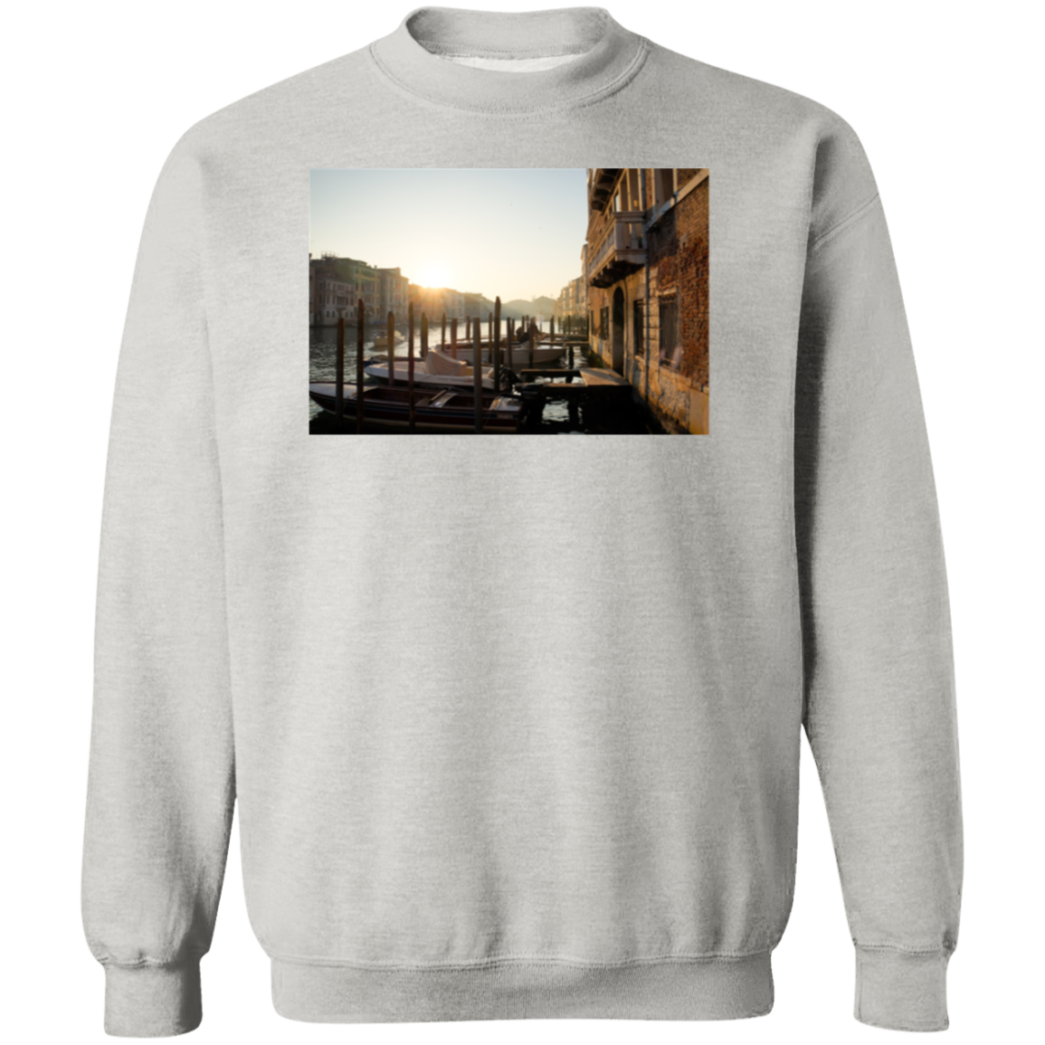 Venice Italy Hustle Premium Crewneck Pullover Sweatshirt - Hustle Everything