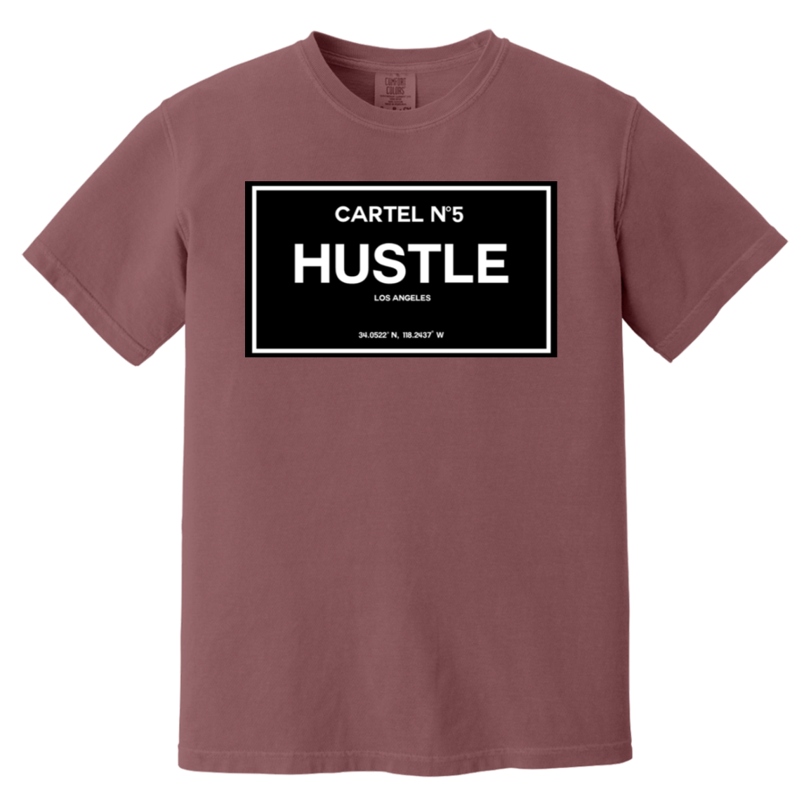 Cartel No 5 Hustle Heavyweight T-Shirt - Hustle Everything