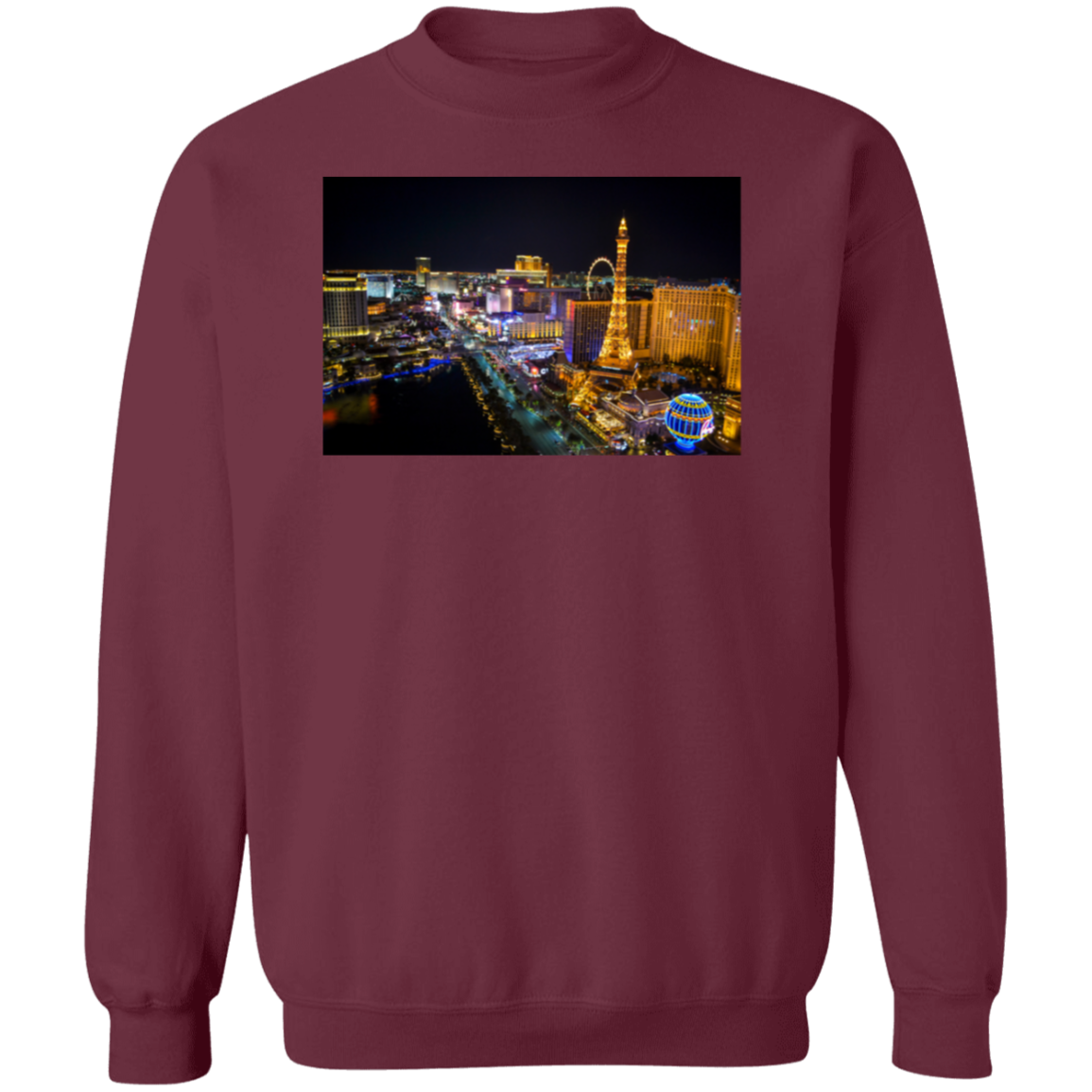 Las Vegas Hustle Premium Crewneck Pullover Sweatshirt - Hustle Everything