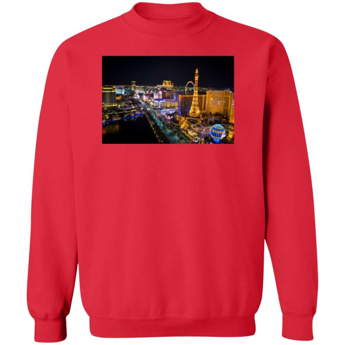 Las Vegas Hustle Premium Crewneck Pullover Sweatshirt - Hustle Everything