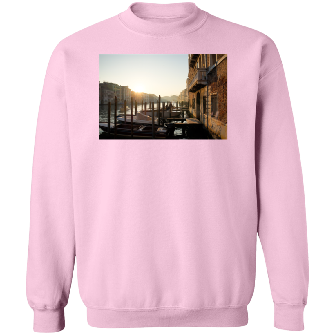 Venice Italy Hustle Premium Crewneck Pullover Sweatshirt - Hustle Everything