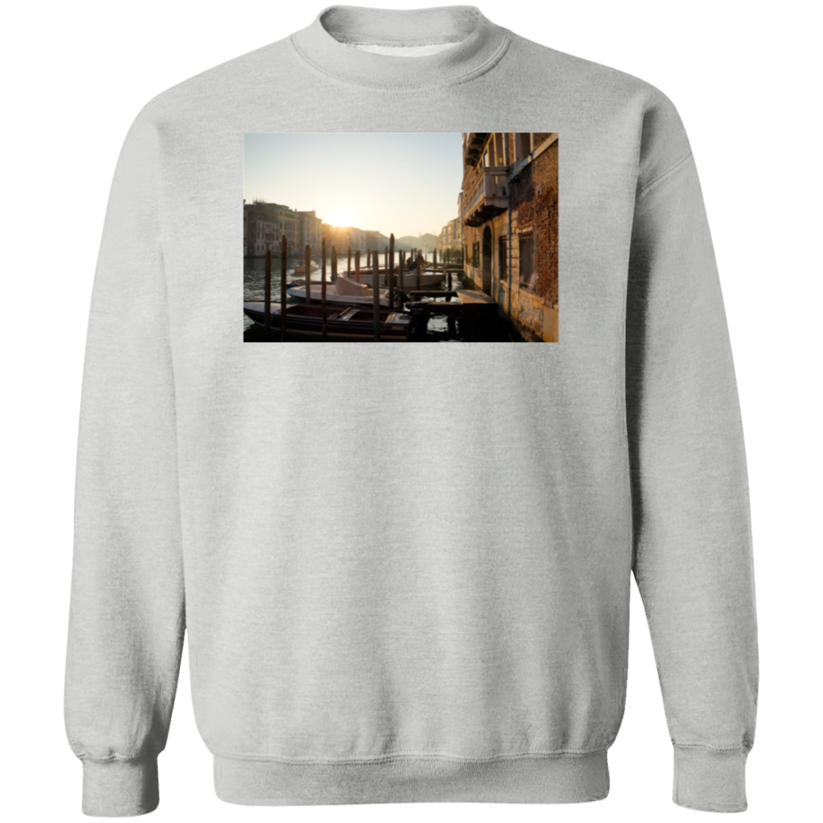 Venice Italy Hustle Premium Crewneck Pullover Sweatshirt - Hustle Everything