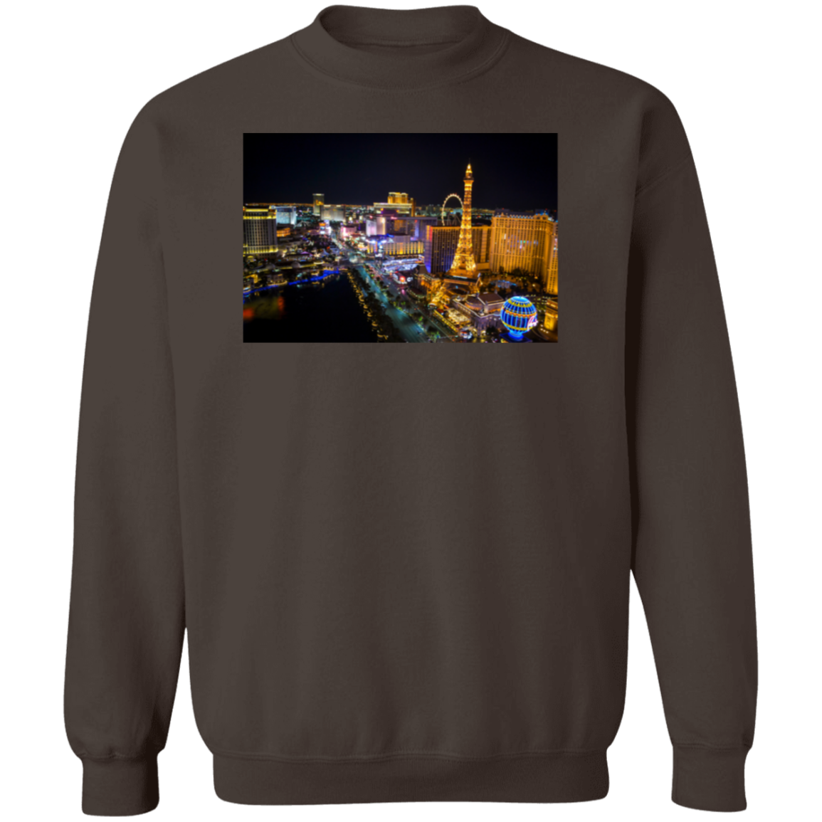 Las Vegas Hustle Premium Crewneck Pullover Sweatshirt - Hustle Everything