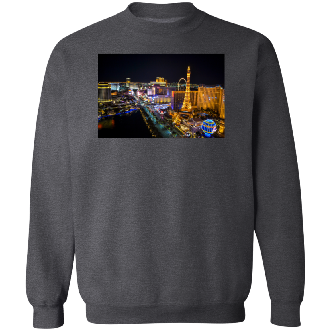 Las Vegas Hustle Premium Crewneck Pullover Sweatshirt - Hustle Everything