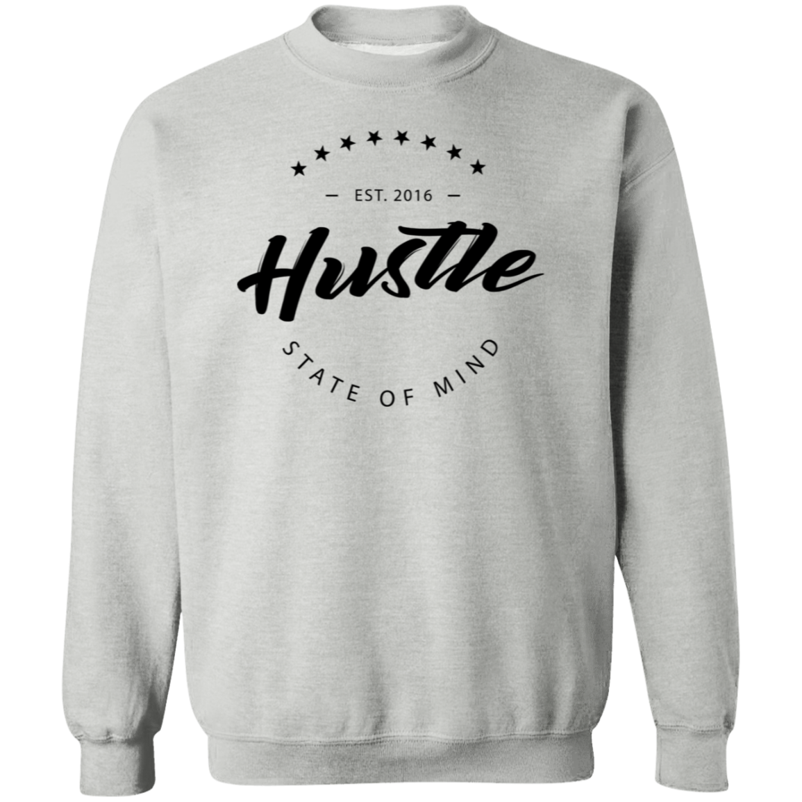 Star Hustle Premium Crewneck Pullover Sweatshirt - Hustle Everything