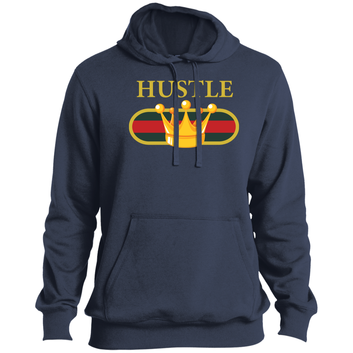 Crown Hustle Tall Pullover Hoodie - Hustle Everything