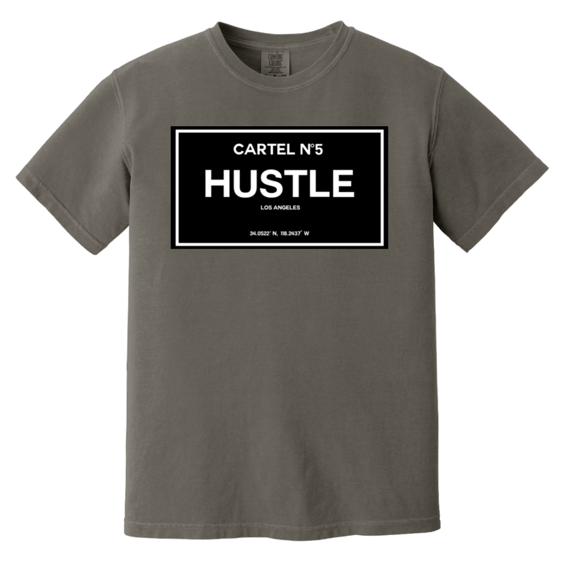 Cartel No 5 Hustle Heavyweight T-Shirt - Hustle Everything