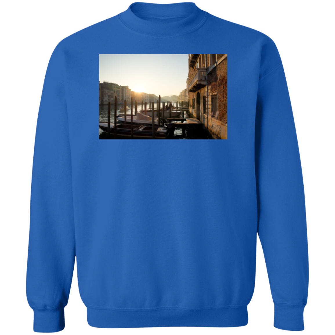 Venice Italy Hustle Premium Crewneck Pullover Sweatshirt - Hustle Everything