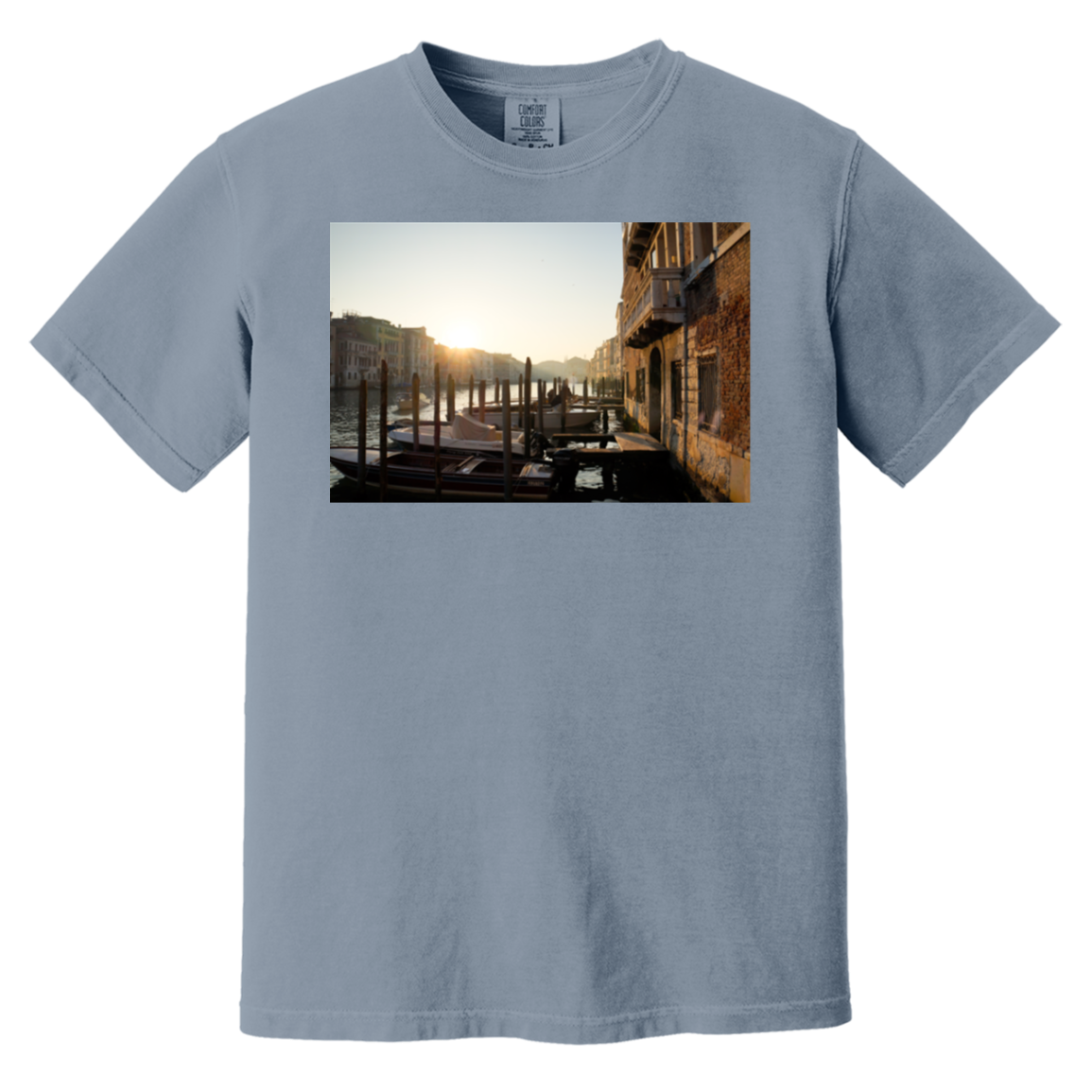 Venice Italy Hustle Heavyweight T-Shirt - Hustle Everything