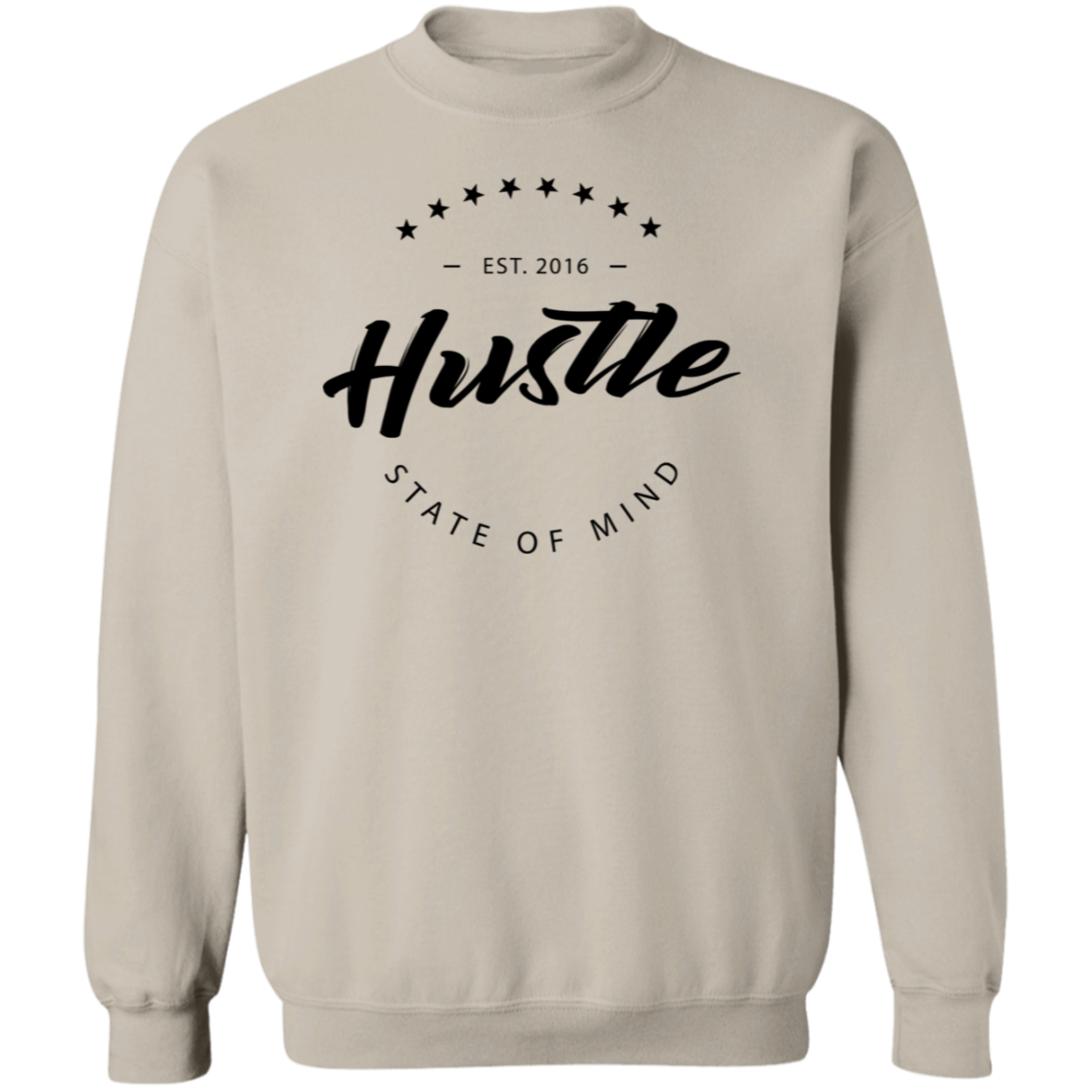 Star Hustle Premium Crewneck Pullover Sweatshirt - Hustle Everything
