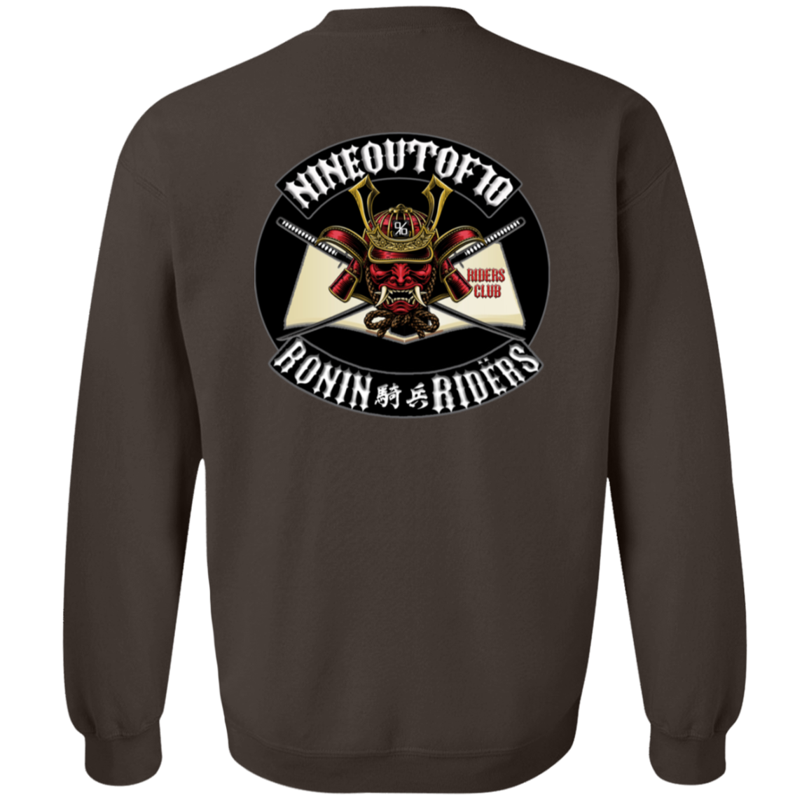 Ronin Riders Premium Crewneck Pullover Sweatshirt - Hustle Everything