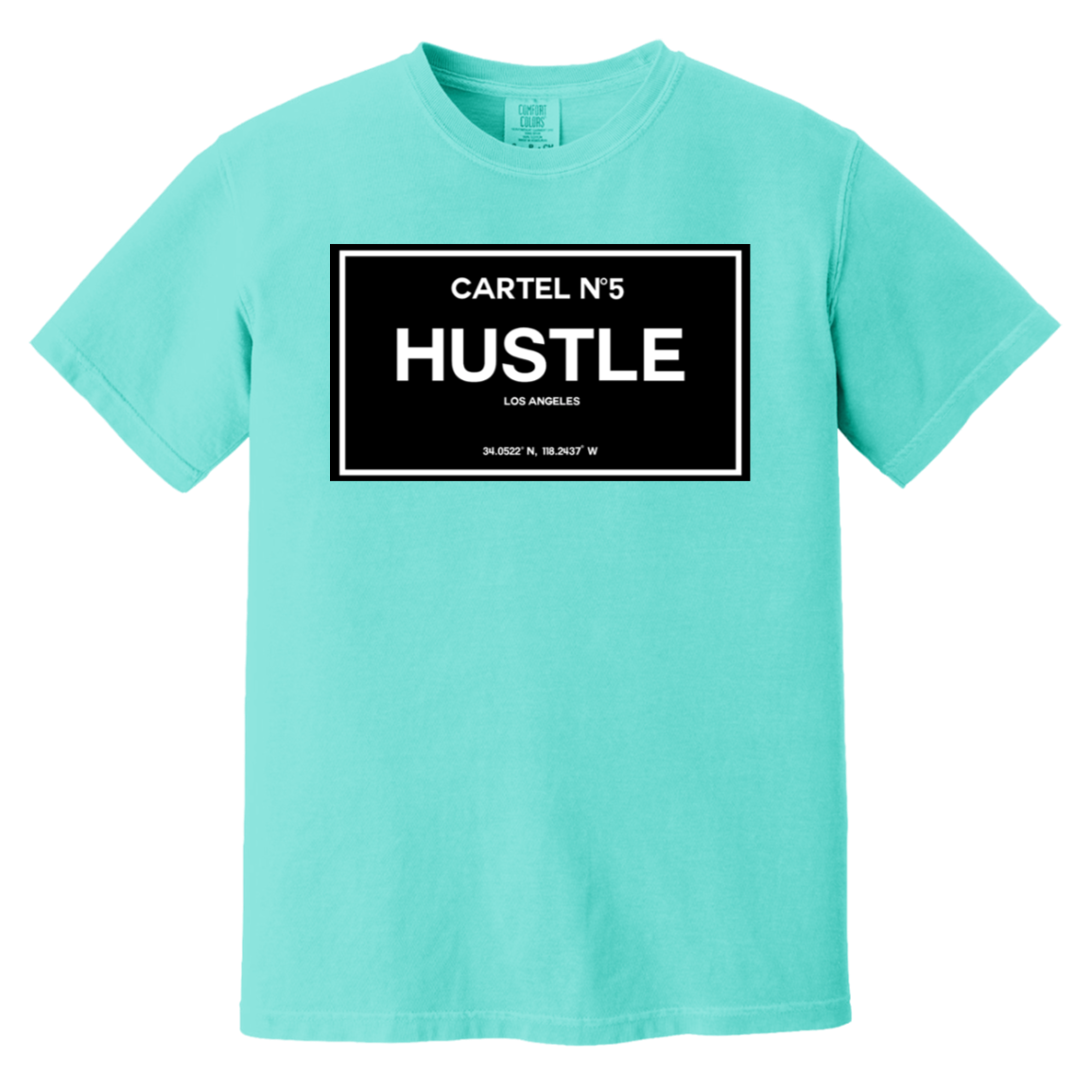 Cartel No 5 Hustle Heavyweight T-Shirt - Hustle Everything