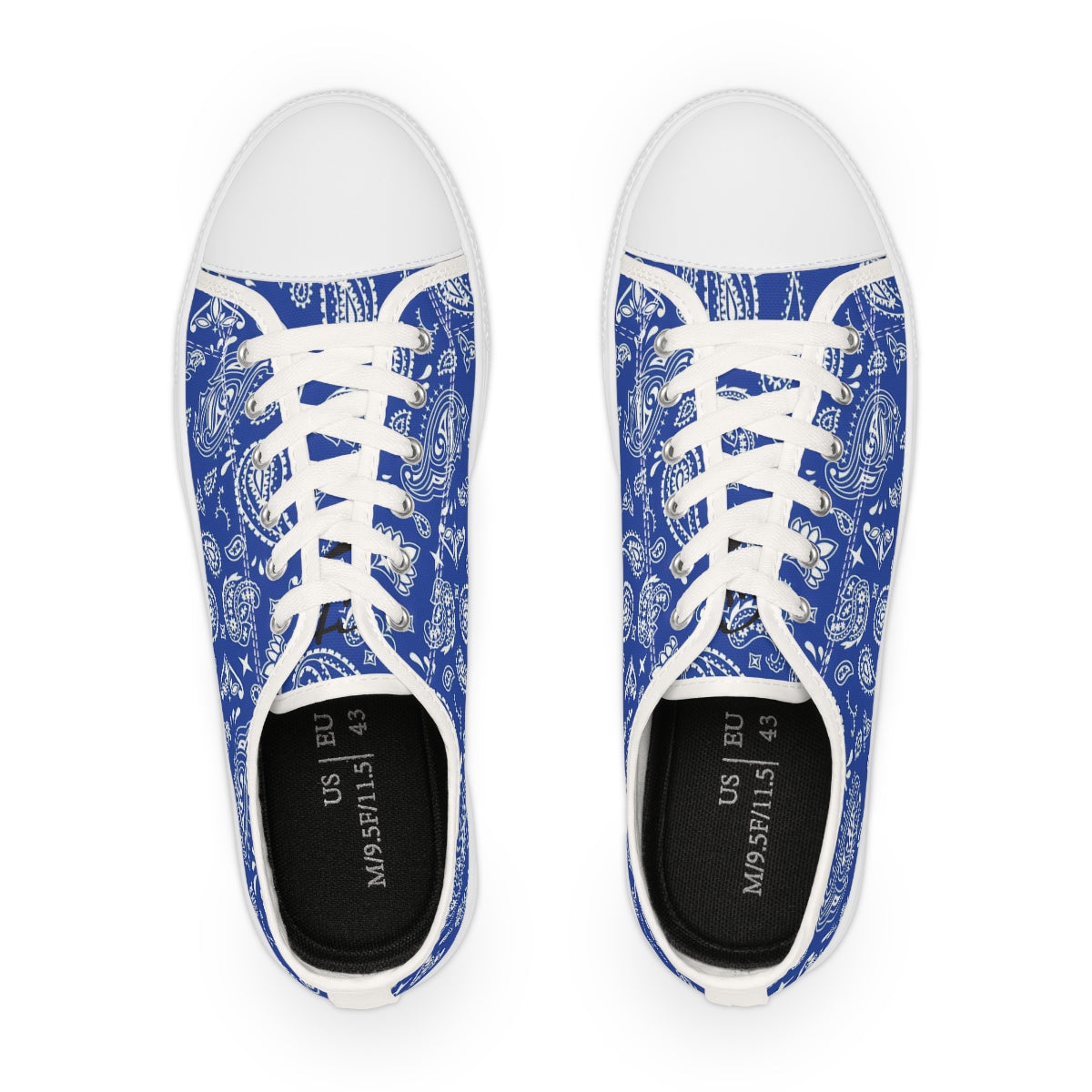 Hustle 4.0 Men's Low Top Sneakers Blue Rag - Hustle Everything