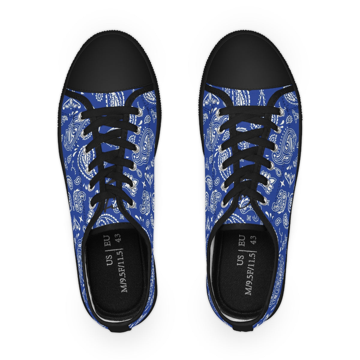 Hustle 4.0 Men's Low Top Sneakers Blue Rag - Hustle Everything