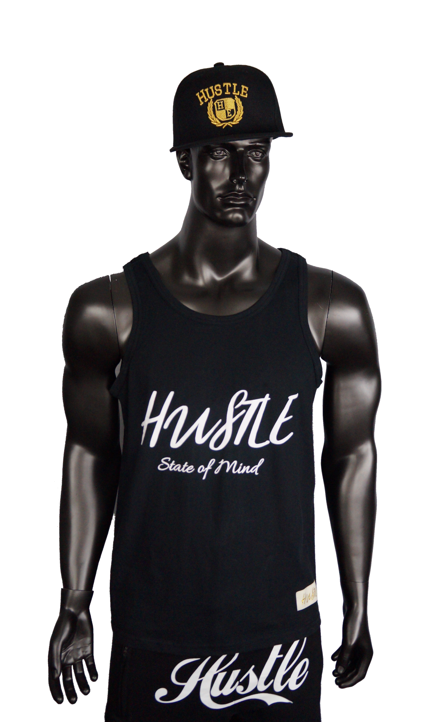 Tanktop - Hustle State of Mind Black & White - Hustle Everything