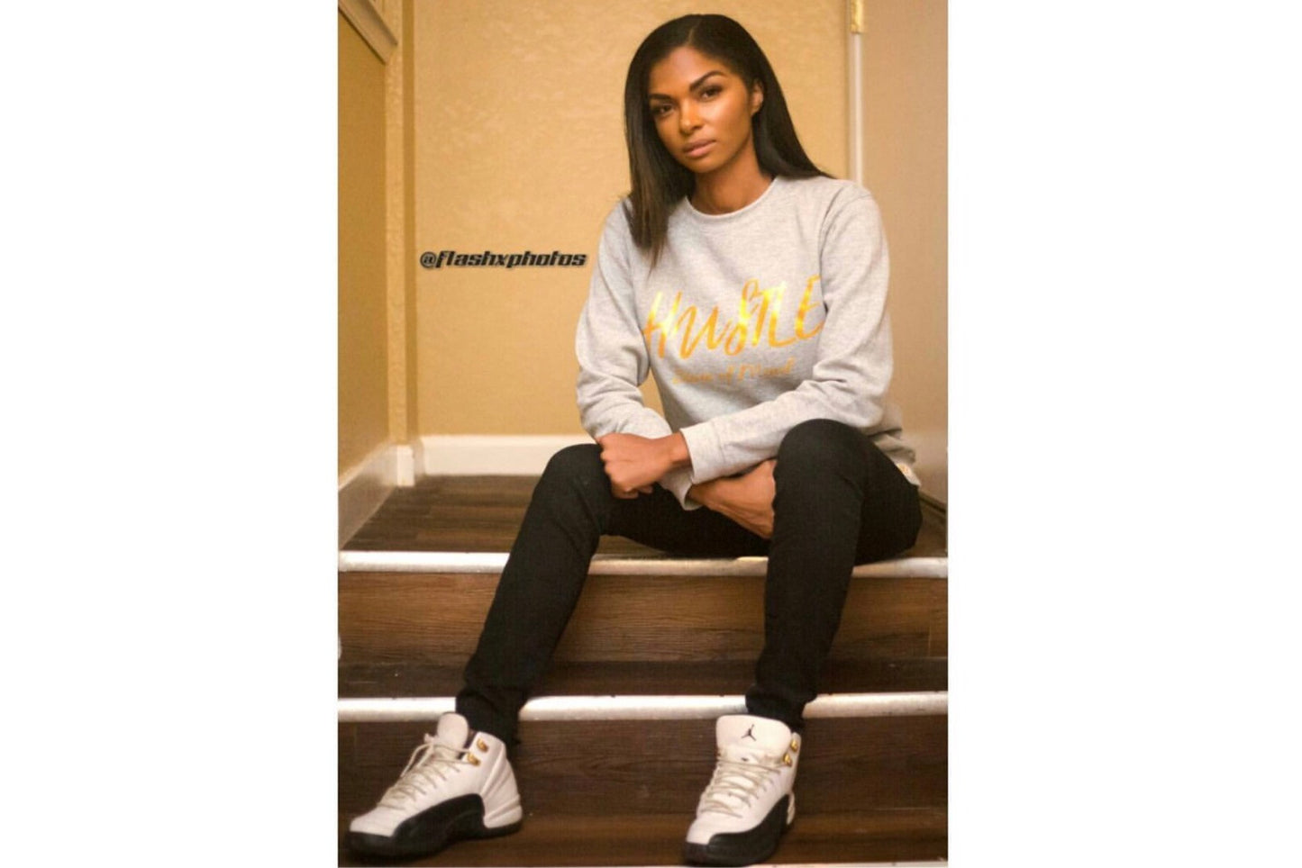 Sweater - Grey Hustle State of Mind Crewneck - Hustle Everything