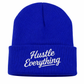 Hustle Everything Embroidered Beanie