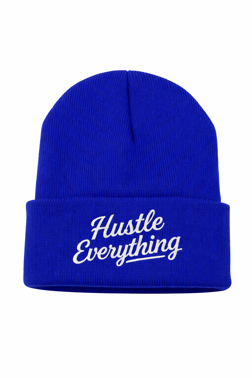 Hustle Everything Embroidered Beanie