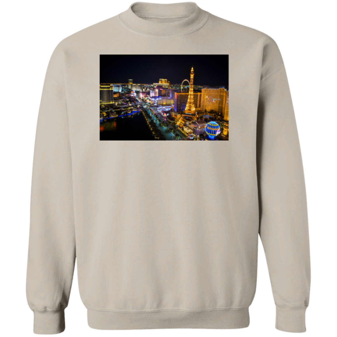Las Vegas Hustle Premium Crewneck Pullover Sweatshirt - Hustle Everything