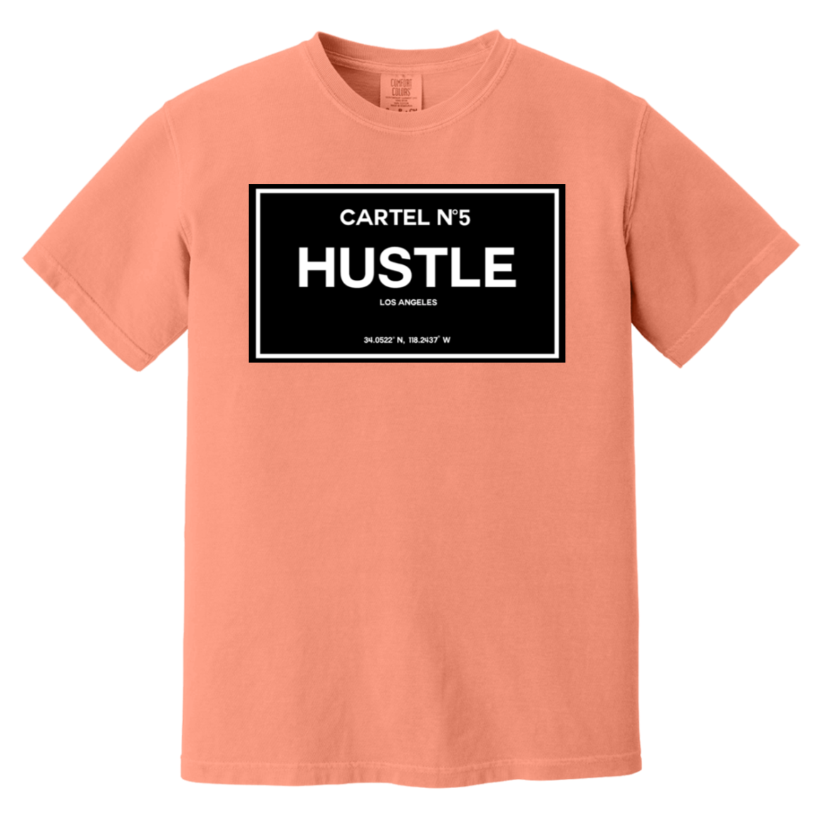 Cartel No 5 Hustle Heavyweight T-Shirt - Hustle Everything