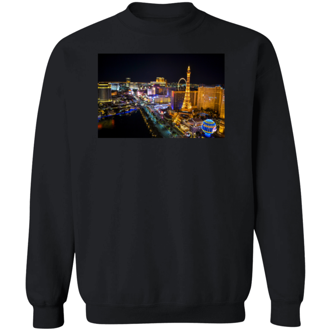 Las Vegas Hustle Premium Crewneck Pullover Sweatshirt - Hustle Everything